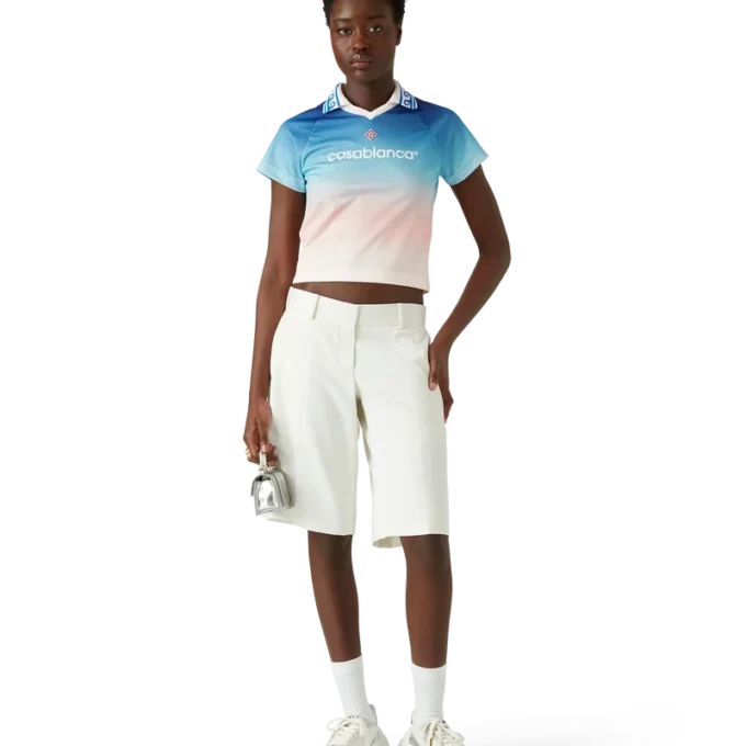 Chemise de football Jacquard Monogram