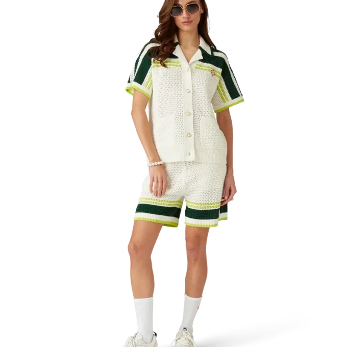 Tennis Crochet Shorts