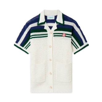 Chemise de tennis en crochet