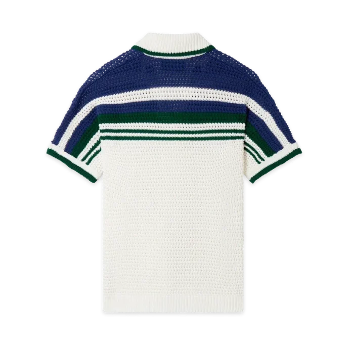 Chemise de tennis en crochet