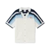 Chemise de tennis à manches courtes en coton crocheté Chemise de tennis à manches courtes en coton crocheté