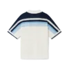 Chemise de tennis à manches courtes en coton crocheté Chemise de tennis à manches courtes en coton crocheté