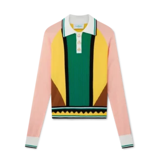 Chemise à empiècements graphiques