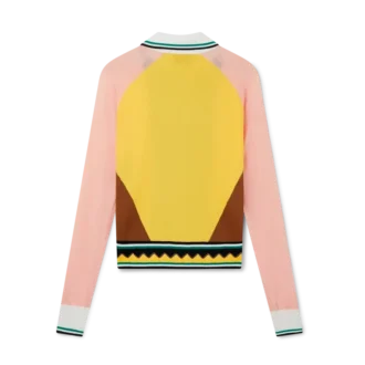 Chemise à empiècements graphiques