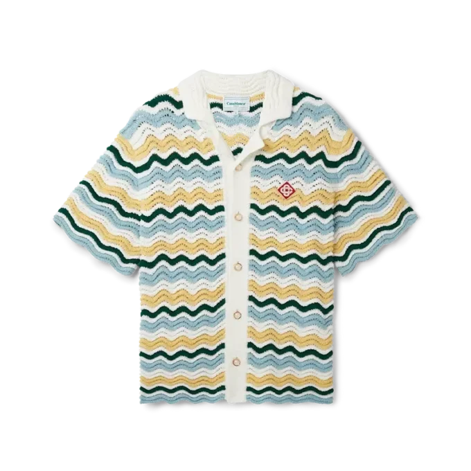 Chemise en bouclé ondulé Chemise en bouclé ondulé