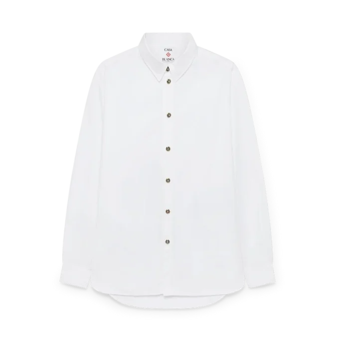 Chemise en coton blanc Chemise en coton blanc