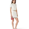 Chemise en coton bouclé