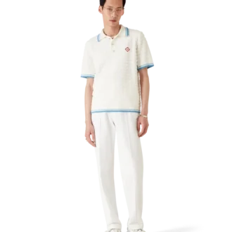 Chemise en coton bouclé