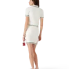 Chemise en coton bouclé