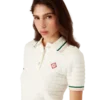 Chemise en coton bouclé