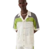 Chemise en crochet à rayures Chemise en crochet à rayures