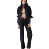 Chemise en denim avec logo brodé Chemise en denim avec logo brodé