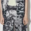 Jean droit Rave Collage Jean droit Rave Collage