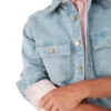 Chemise en denim à monogramme Chemise en denim à monogramme
