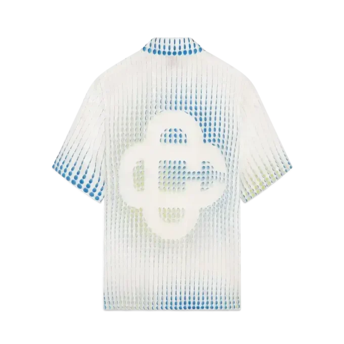 Chemise en lin à manches courtes Dots Chemise en lin à manches courtes Dots
