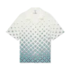 Chemise en lin à monogramme dégradé Chemise en lin à monogramme dégradé