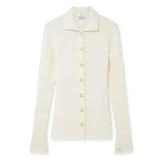 Chemise en maille texturée Chemise en maille texturée