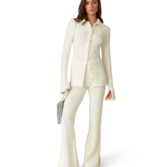 Chemise en maille texturée Chemise en maille texturée