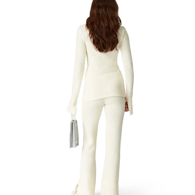 Chemise en maille texturée Chemise en maille texturée