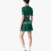 Chemise en maille verte