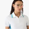 Chemise en piqué ajourée blanche Chemise en piqué ajourée blanche