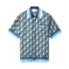 Chemise en soie à col cubain L’arche De Nuit Chemise en soie à col cubain L’arche De Nuit