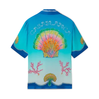 Chemise en soie Coquillage Colora