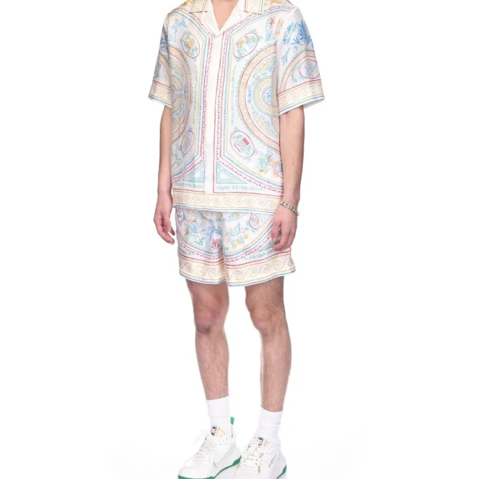 Chemise en soie Crayon Vase Chemise en soie Crayon Vase