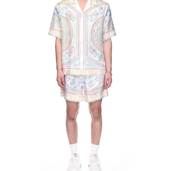 Chemise en soie Crayon Vase Chemise en soie Crayon Vase
