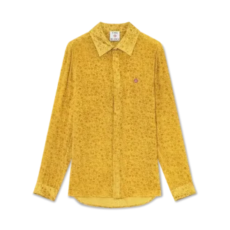 Chemise en soie Devora à motifs floraux