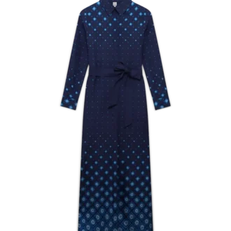 Chemise en soie dégradée