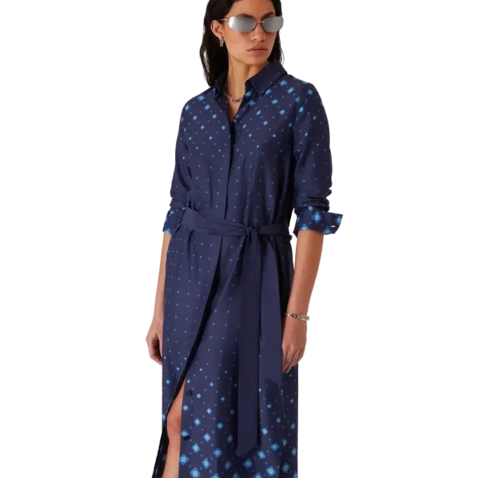 Chemise en soie dégradée Chemise en soie dégradée