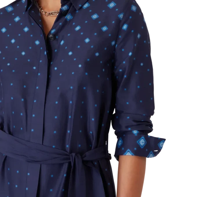 Chemise en soie dégradée Chemise en soie dégradée