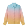 Chemise en soie dégradée Ping Pong