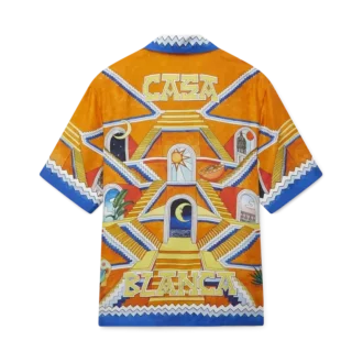 Chemise en soie Escalier Infini