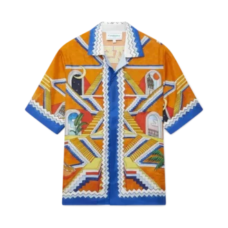 Chemise en soie Escalier Infini