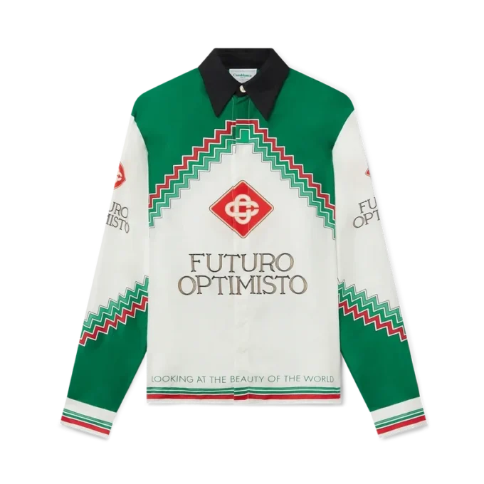 Chemise en soie Futuro Optimisto Chemise en soie Futuro Optimisto