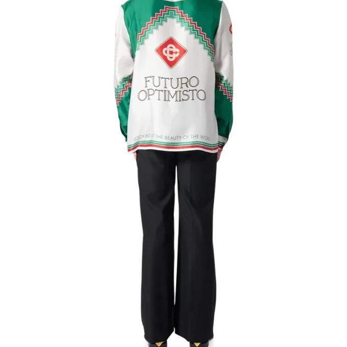 Chemise en soie Futuro Optimisto Chemise en soie Futuro Optimisto