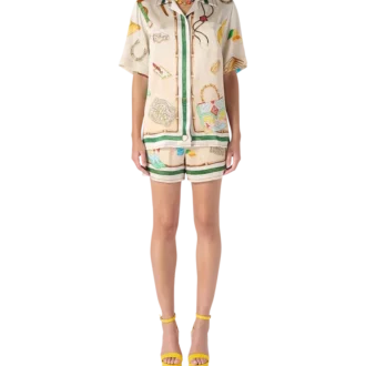 Chemise en soie L&rsquo;ecurie Blanche