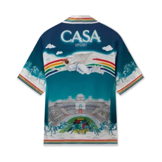 Chemise en soie La Daesse Du Stade