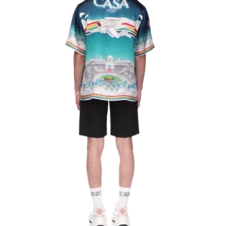 Chemise en soie La Daesse Du Stade