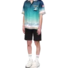 Chemise en soie La Daesse Du Stade