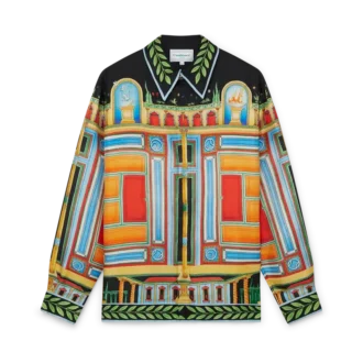 Chemise en soie Le Palais En Fleur