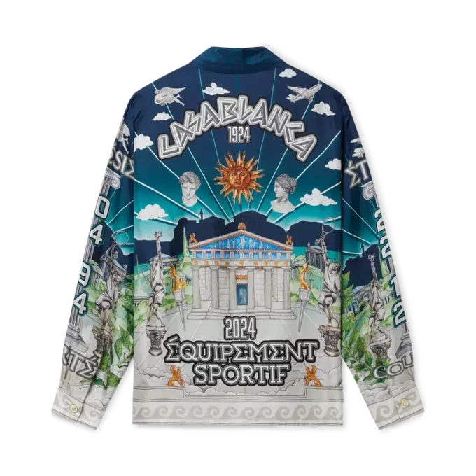 Chemise en soie Le Temple Du Sport Chemise en soie Le Temple Du Sport