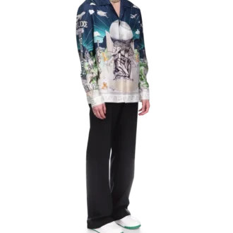 Chemise en soie Le Temple Du Sport