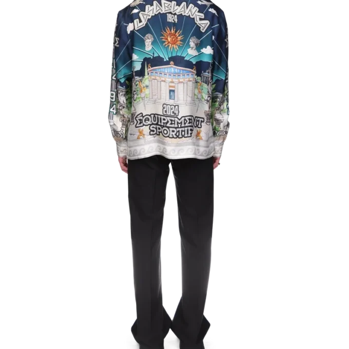 Chemise en soie Le Temple Du Sport Chemise en soie Le Temple Du Sport