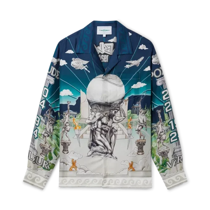 Chemise en soie Le Temple Du Sport Chemise en soie Le Temple Du Sport
