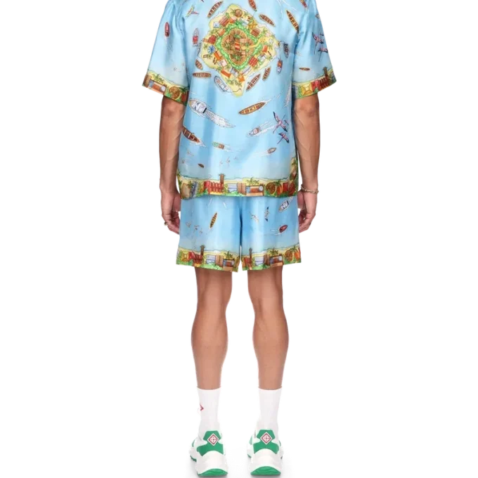 Chemise en soie Maison Sur Piloti Chemise en soie Maison Sur Piloti