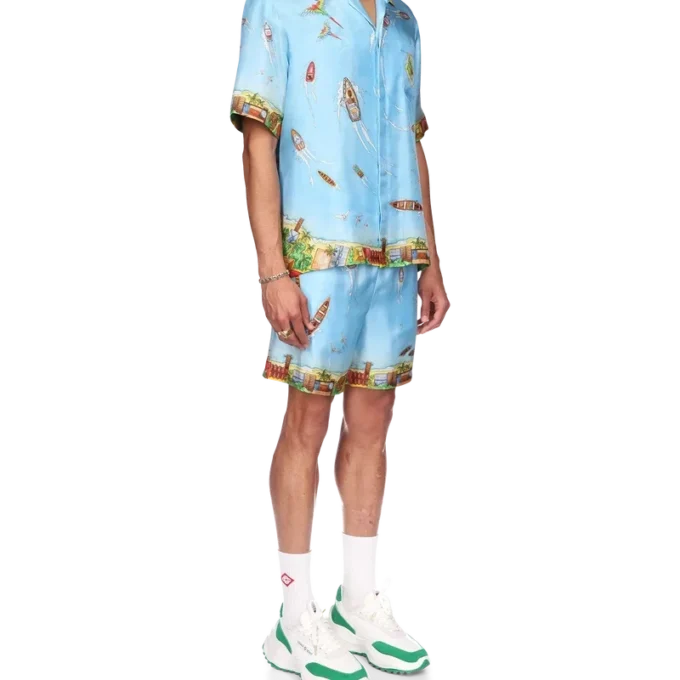 Chemise en soie Maison Sur Piloti Chemise en soie Maison Sur Piloti