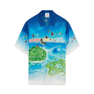 Chemise en soie à manches courtes Beyond Destiny